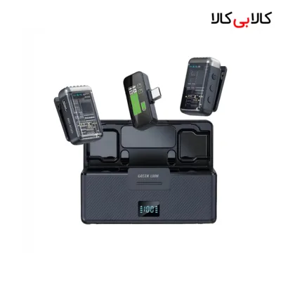 میکروفن یقه ای گرین لاین مدل GM-90X با درگاه اتصال تایپ سی