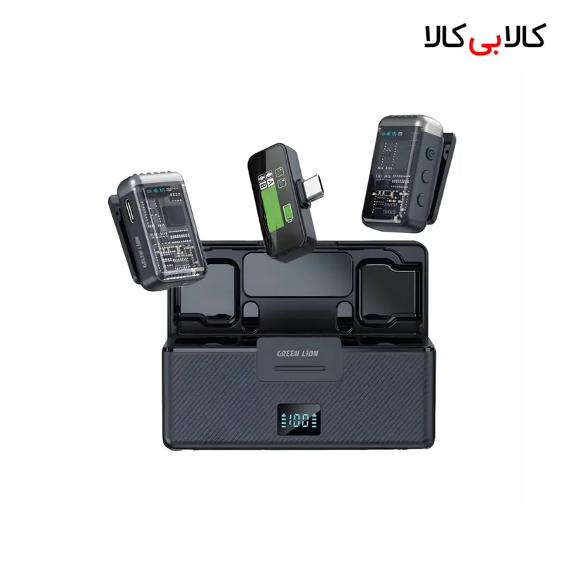 میکروفن یقه ای گرین لاین مدل GM-90X با درگاه اتصال تایپ سی