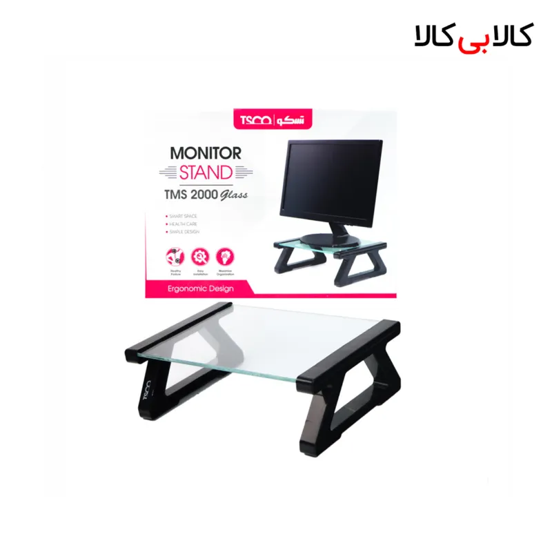 پایه زیر مانیتور TSCO TMS 2000 glass