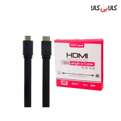 کابل HDMI 4K تسکو TC 78 طول 15 متر