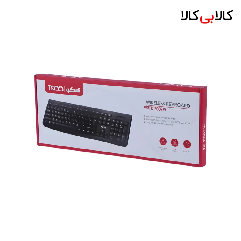 کیبورد بی سیم تسکو TK 7007W