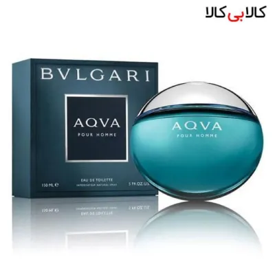 ادو تویلت مردانه بولگاری آکوا پور هوم Aqva Pour Homme حجم 100 میلی لیتر کیفیت A+