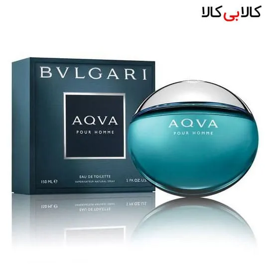 ادو تویلت مردانه بولگاری آکوا پور هوم Aqva Pour Homme حجم 100 میلی لیتر کیفیت A+