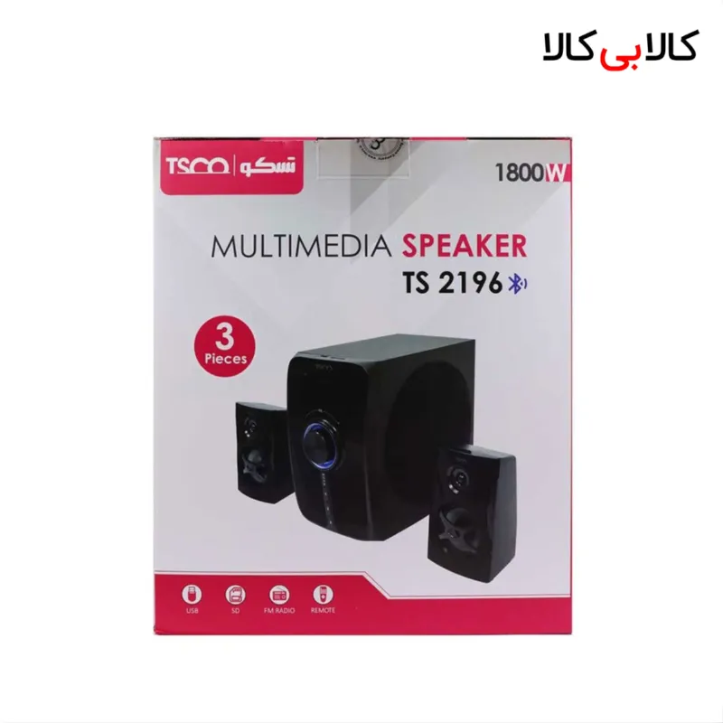اسپیکر دسکتاپ تسکو TS-2196