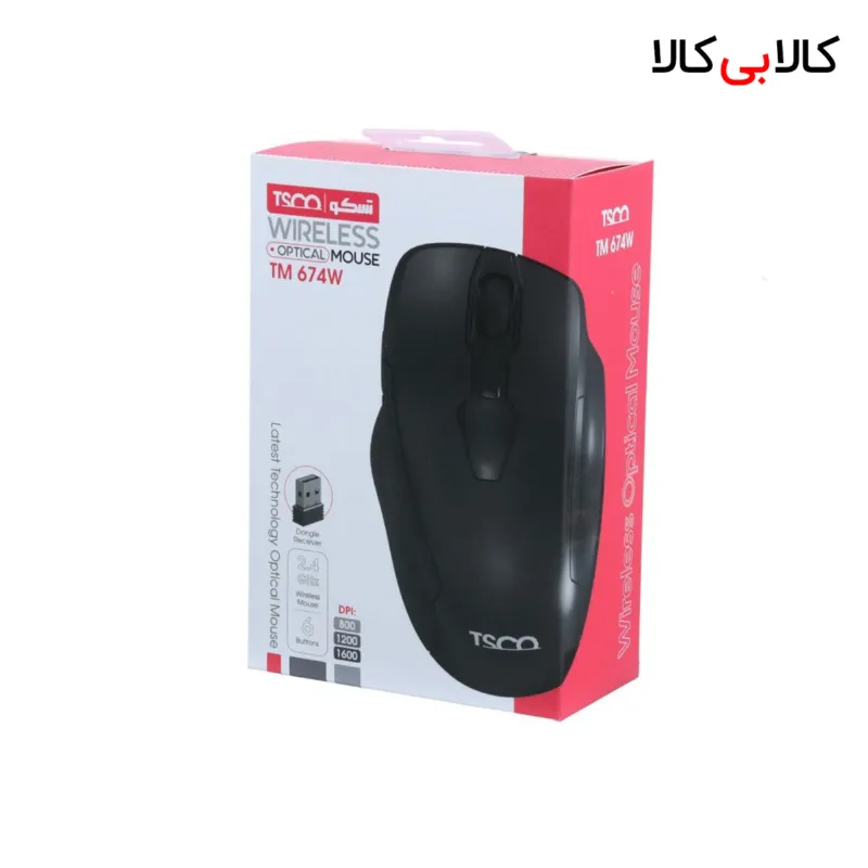 موس بی سیم تسکو TM 674