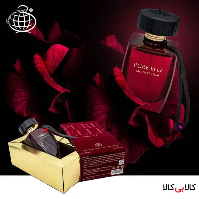 ادو پرفیوم فراگرنس ورد پیور اله Pure Elle زنانه حجم 100 میلی لیتر