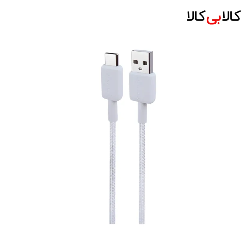 کابل تایپ سی فست شارژ 15 وات انکر 322 A81H6 طول 1.8 متر