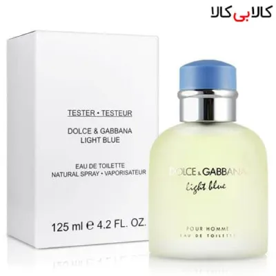 تستر ادو تویلت دولچه گابانا لایت بلو Light Blue Pour Homme مردانه حجم 125 میلی لیتر