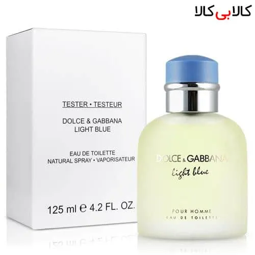 تستر ادو تویلت دولچه گابانا لایت بلو Light Blue Pour Homme مردانه حجم 125 میلی لیتر