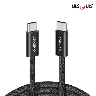 کابل تبدیل USB-C به USB-C انکر مدل Zolo A8060 طول 1.5 متر