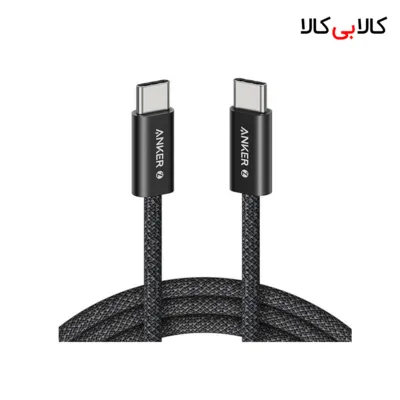 کابل تبدیل USB-C به USB-C انکر مدل Zolo A8060 طول 1.8 متر با توان 240 وات