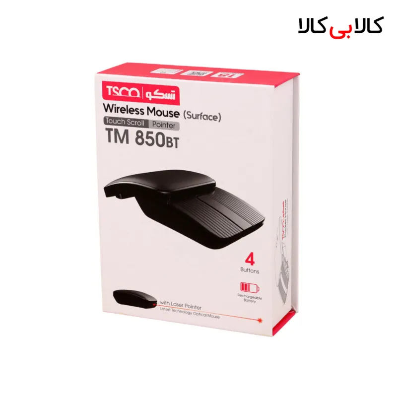ماوس بی سیم تسکو مدل TM 850BT