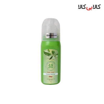 مام رول صدفی پینک ویژوال Green Bubble حجم 120 میلی لیتر
