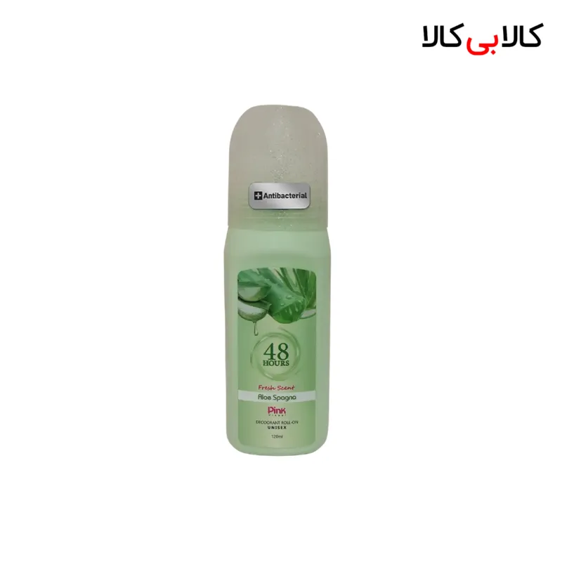 مام رول صدفی پینک ویژوال Aloe Spagna (آلوئه ورا) حجم 120 میلی لیتر