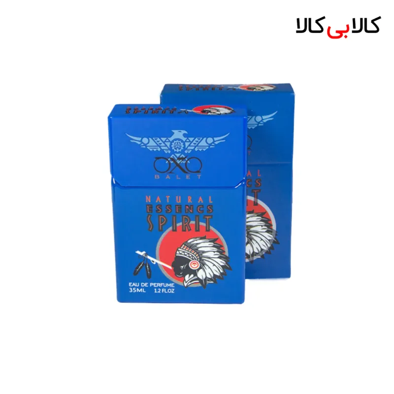 عطر جیبی سیگار نچرال اسنس اسپریت دارک بلو مردانه و زنانه حجم 35 میلی لیتر