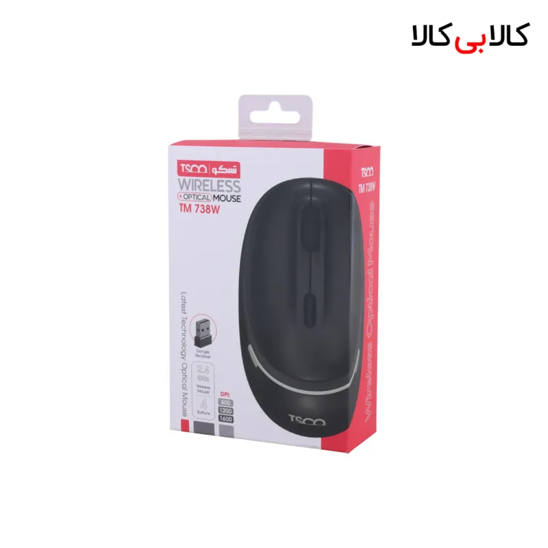 موس بی سیم تسکو TM 738W