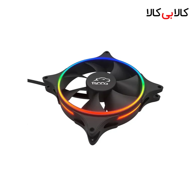 فن کیس تسکو 12*12 TSCO GFAN 330 ARGB بسته 3 عددی