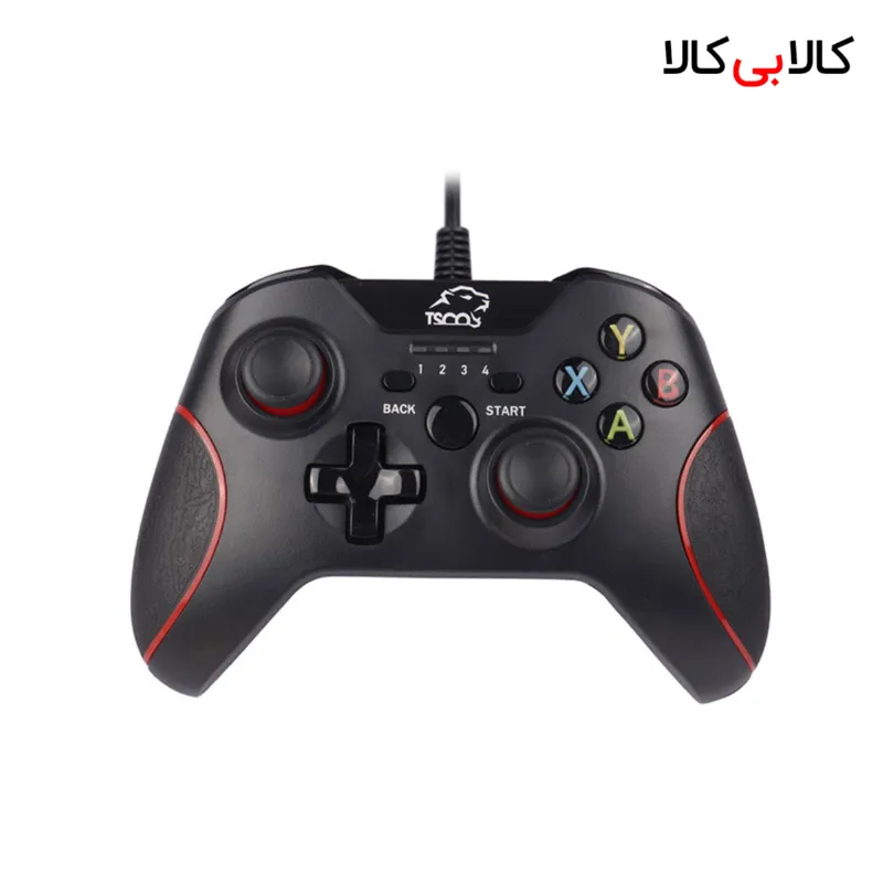 دسته بازی تک شوکدار تسکو TG120