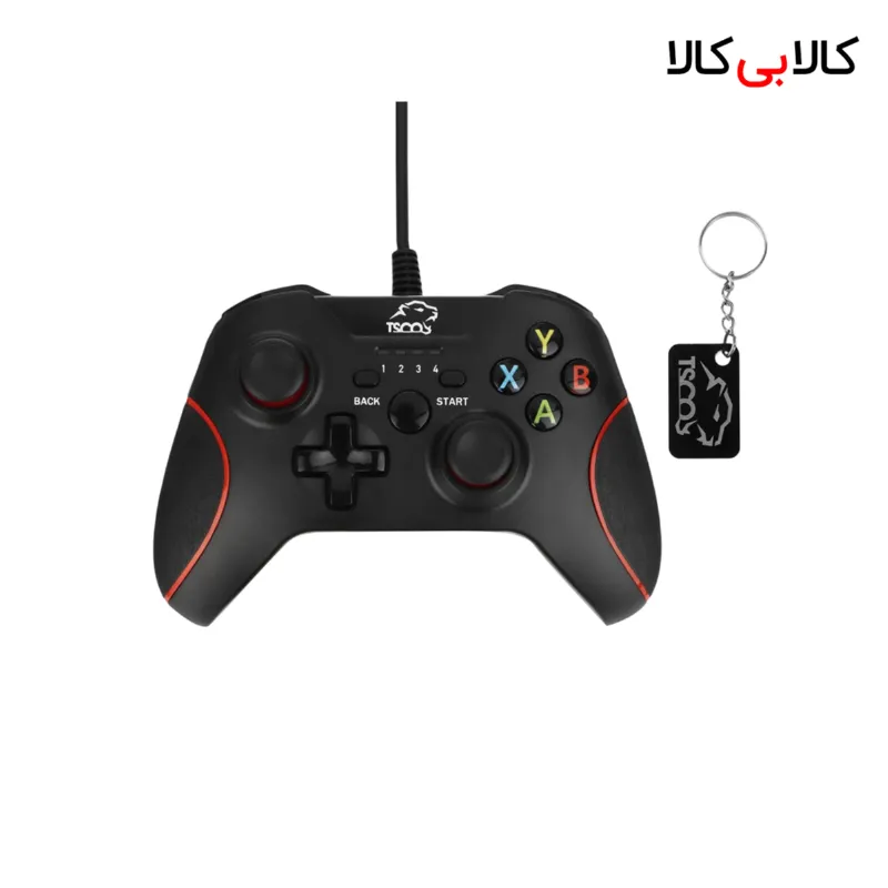 دسته بازی دوبل شوکدار تسکو TG 120 X2