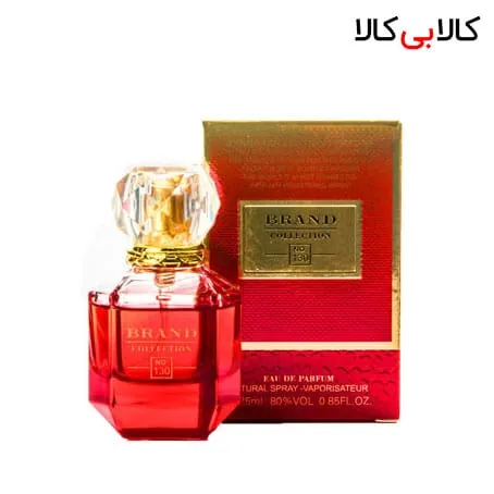 عطر جیبی زنانه و مردانه برند کالکشن کد NO 130 حجم 25 میلی لیتر