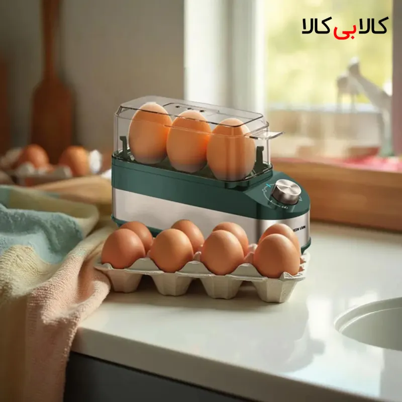 تخممرغ پز 3 عددی گرین لاین مدل GNTRIOEGGGN