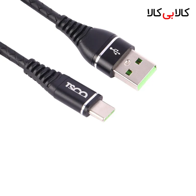کابل تایپ سی 3 آمپر تسکو TCC701 طول 1 متر