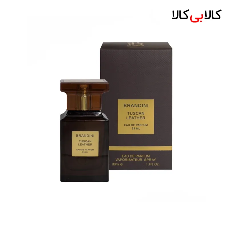 عطر جیبی برندینی توسکان لدر مردانه و زنانه 33 میلی لیتر