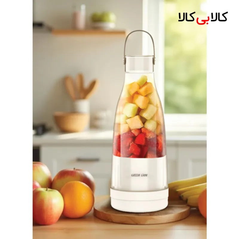 شیکر شارژی قابل حمل گرین لاین مدل Mixmate Juicer گنجایش 0.300 لیتر
