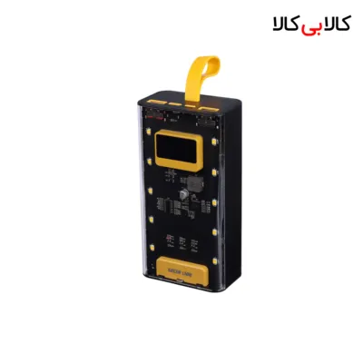 پاور بانک فست شارژ گرین لاین Transparent Pro PD 20W ظرفیت 20000 میلی آمپر ساعت