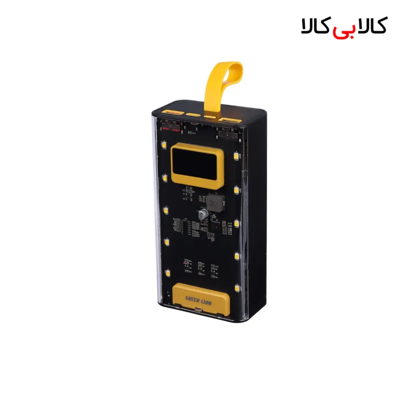 پاور بانک فست شارژ گرین لاین Transparent Pro PD 20W ظرفیت 20000 میلی آمپر ساعت
