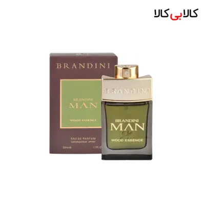 عطر جیبی برندینی من وود اسنس مردانه 33 میلی لیتر