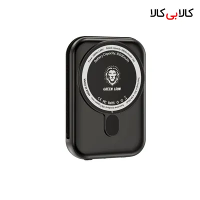 پاور بانک بی سیم فست شارژ 10000 گرین لاین Green Lion Monaco PD 20W