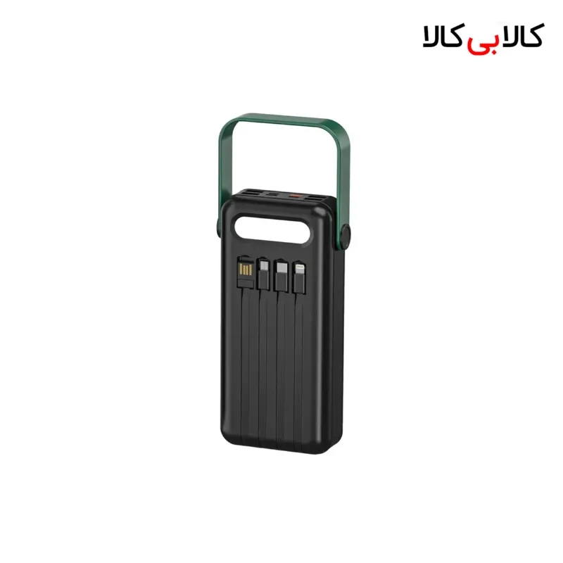 پاوربانک خورشیدی گرین لاین مدل SOLAR MAX ظرفیت 30000 میلیآمپر ساعت