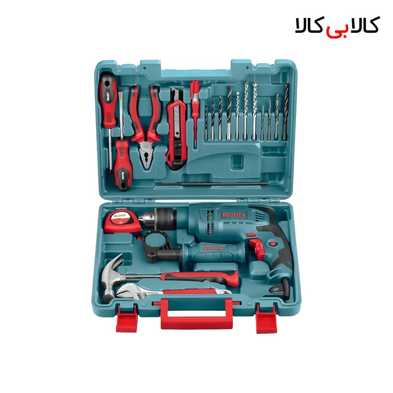 کیت دریل و متعلقات21 پارچه رونیکس مدلRS_0001