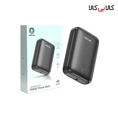 پاور بانک فست شارژ 10000 گرین لاین GNPD1QCPB10BK QC PD 20W