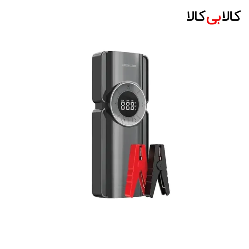 جامپ استارتر، کمپرسور باد، پاوربانک و چراغ قوه گرین لاین GNJUMPSTRBK