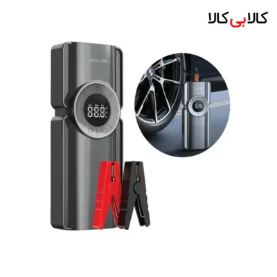 جامپ استارتر، کمپرسور باد، پاوربانک و چراغ قوه گرین لاین GNJUMPSTRBK