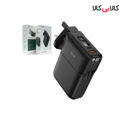پاور بانک 10000 تایپ‌سی، یو‌اس‌بی و لایتنینگ 20 وات گرین لاین GNTRVB10KBK