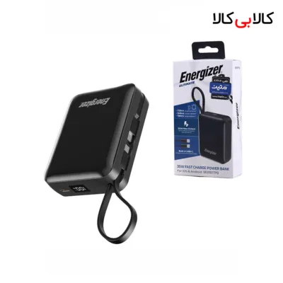 پاور بانک فست شارژ انرجایزر Ultimate UE20077PQ PD3.0 35W ظرفیت 20000 میلی آمپر ساعت