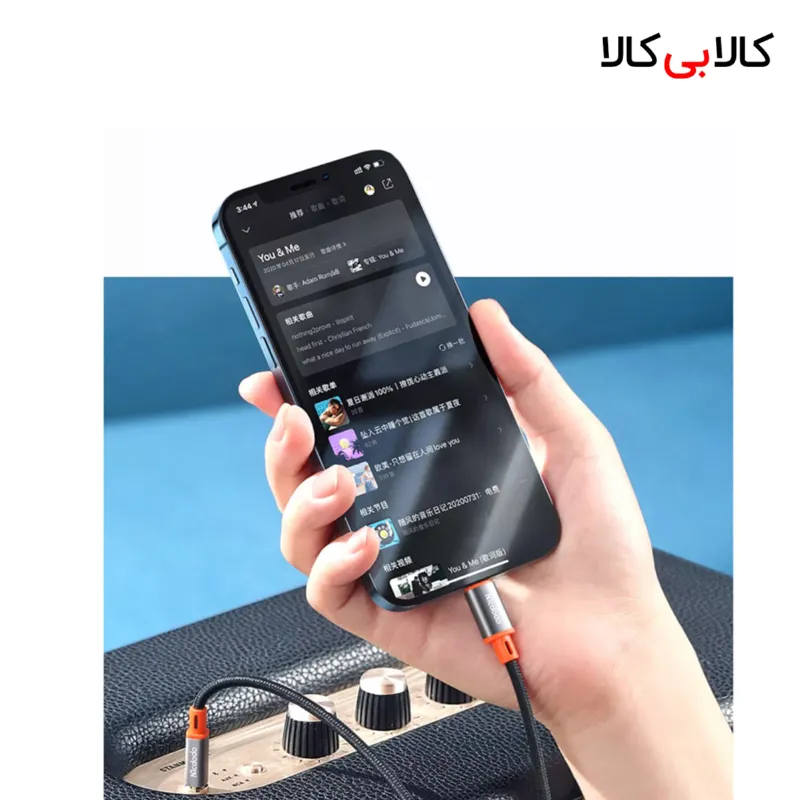 کابل تبدیل Lightning به AUX مک دودو CA-0780 طول 1.2 متر