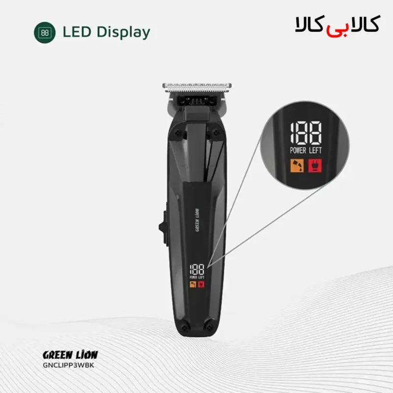 ماشین اصلاح موی سر و صورت شارژی گرین لاین مدل Clip Master