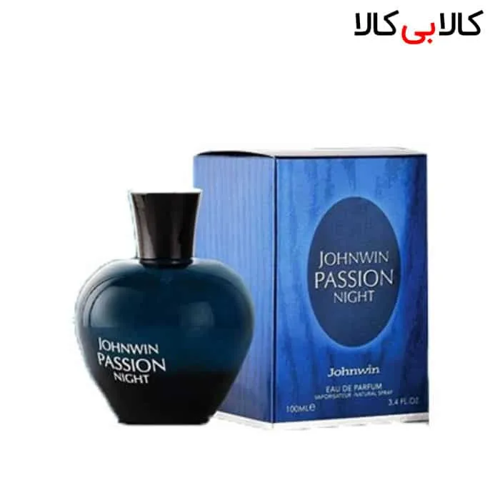 ادوپرفیوم پشن نایت Johnwin Passion Night جانوین زنانه حجم 100 میلی لیتر