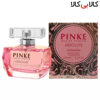 ادوپرفیوم پینک آبسلوت Johnwin PINKE ABSOLUTE جانوین زنانه حجم 100 میلی لیتر