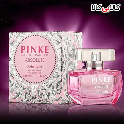 ادوپرفیوم پینک آبسلوت Johnwin PINKE ABSOLUTE جانوین زنانه حجم 100 میلی لیتر