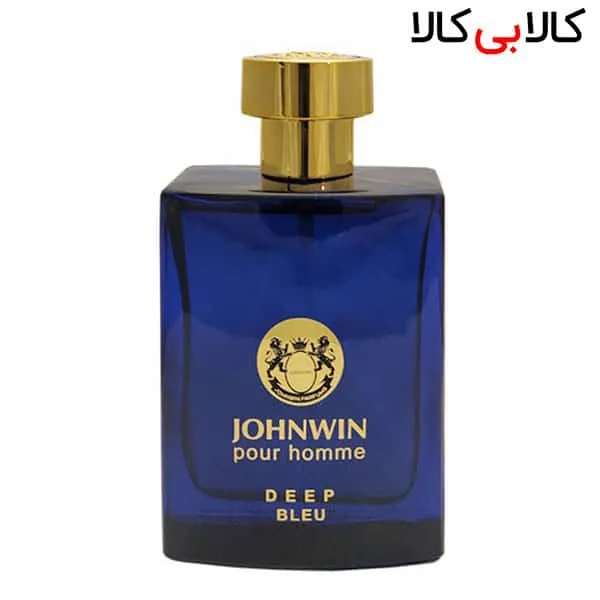 ادوپرفیوم دیپ بلو JOHNWIN POUR HOMME DEEP BLEU جانوین مردانه حجم 100 میلی لیتر