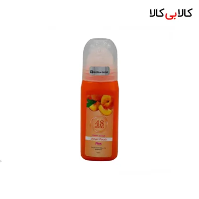مام رول صدفی پینک ویژوال Velvet Peach حجم 120 میلی لیتر