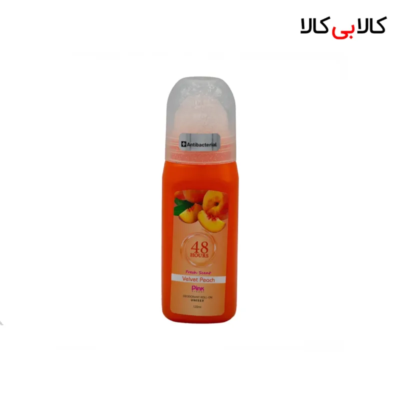 مام رول صدفی پینک ویژوال Velvet Peach حجم 120 میلی لیتر