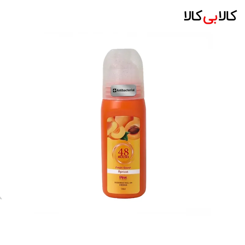 مام رول صدفی پینک ویژوال Apricot حجم 120 میلی لیتر