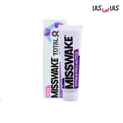 خمیر دندان ضد پوسیدگی میسویک مدل توتال 8 حجم 75 میلی لیتر