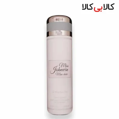 اسپری بدن دئودورانت جانوین مدل میس JOHNWIN MISS زنانه حجم 200 میل